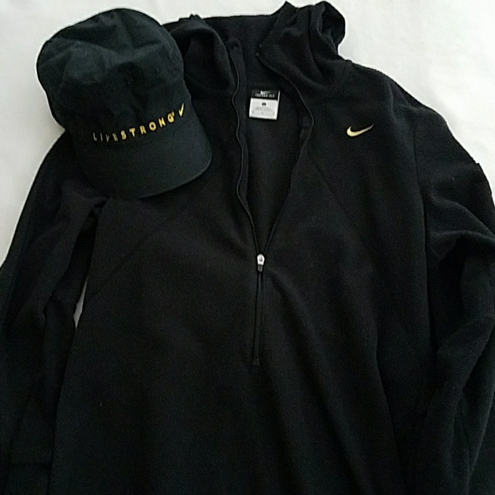 Nike Therma Fit Fleece with BONUS Livestrong  Hat